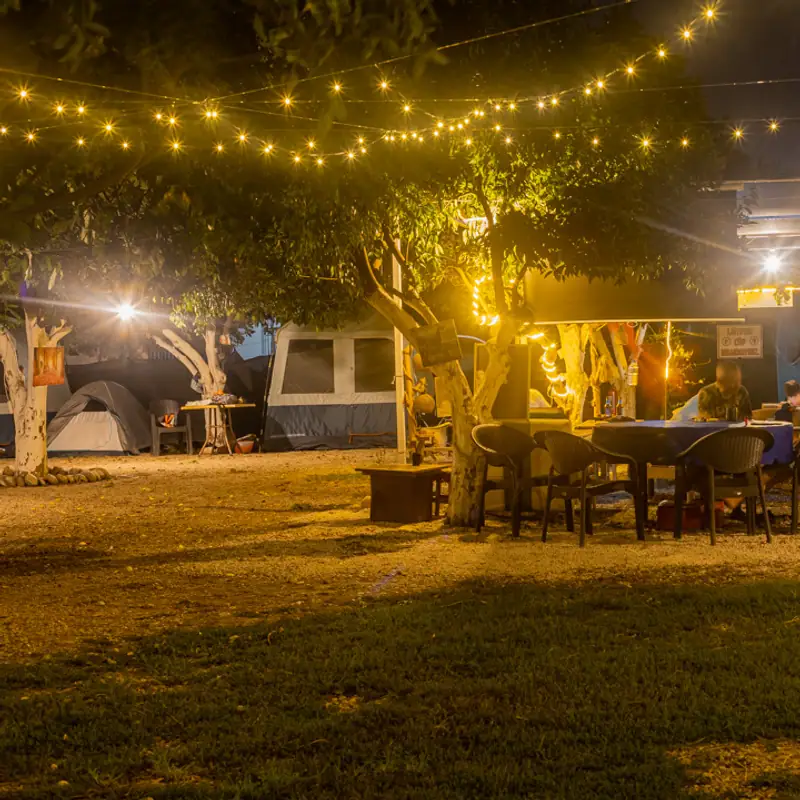 Mandalina Camping Beldibi gece kamp alanı 16