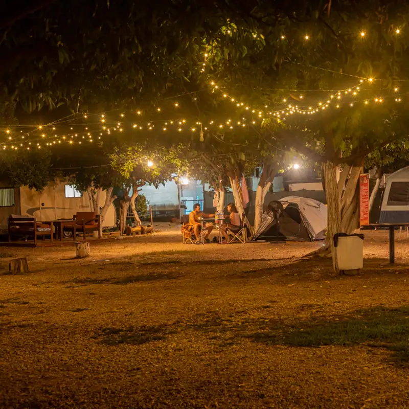 Mandalina Camping Beldibi gece kamp alanı 18