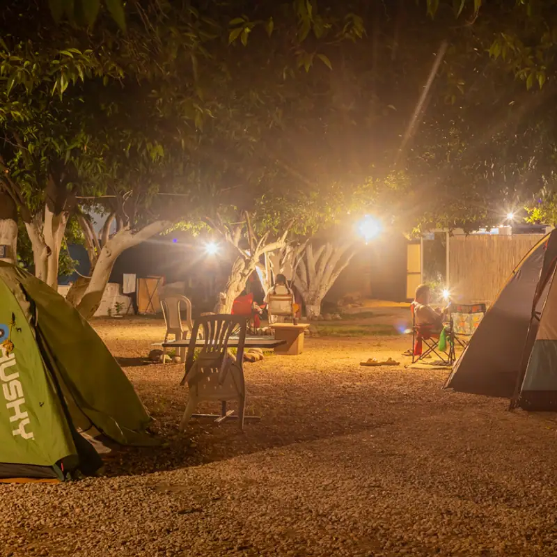 Mandalina Camping Beldibi gece kamp alanı 19