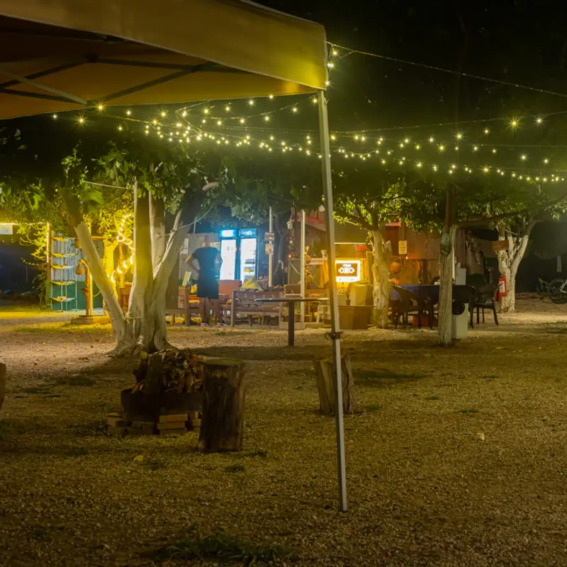 Mandalina Camping Beldibi gece kamp alanı 21