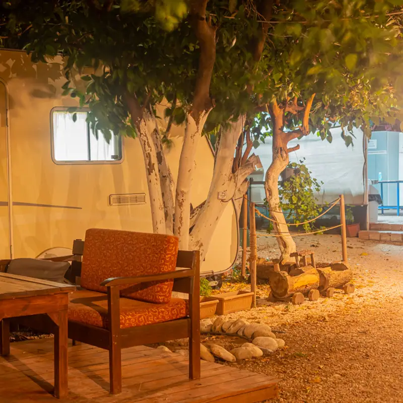 Mandalina Camping Beldibi gece kamp alanı 26